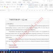 4 Langkah Mudah Mengatur Paragraf 7 Ketukan di Ms Word