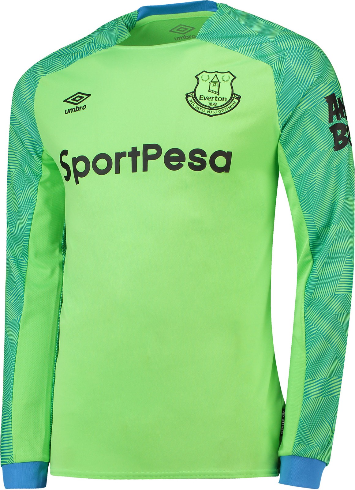 everton new goalkeeper kit