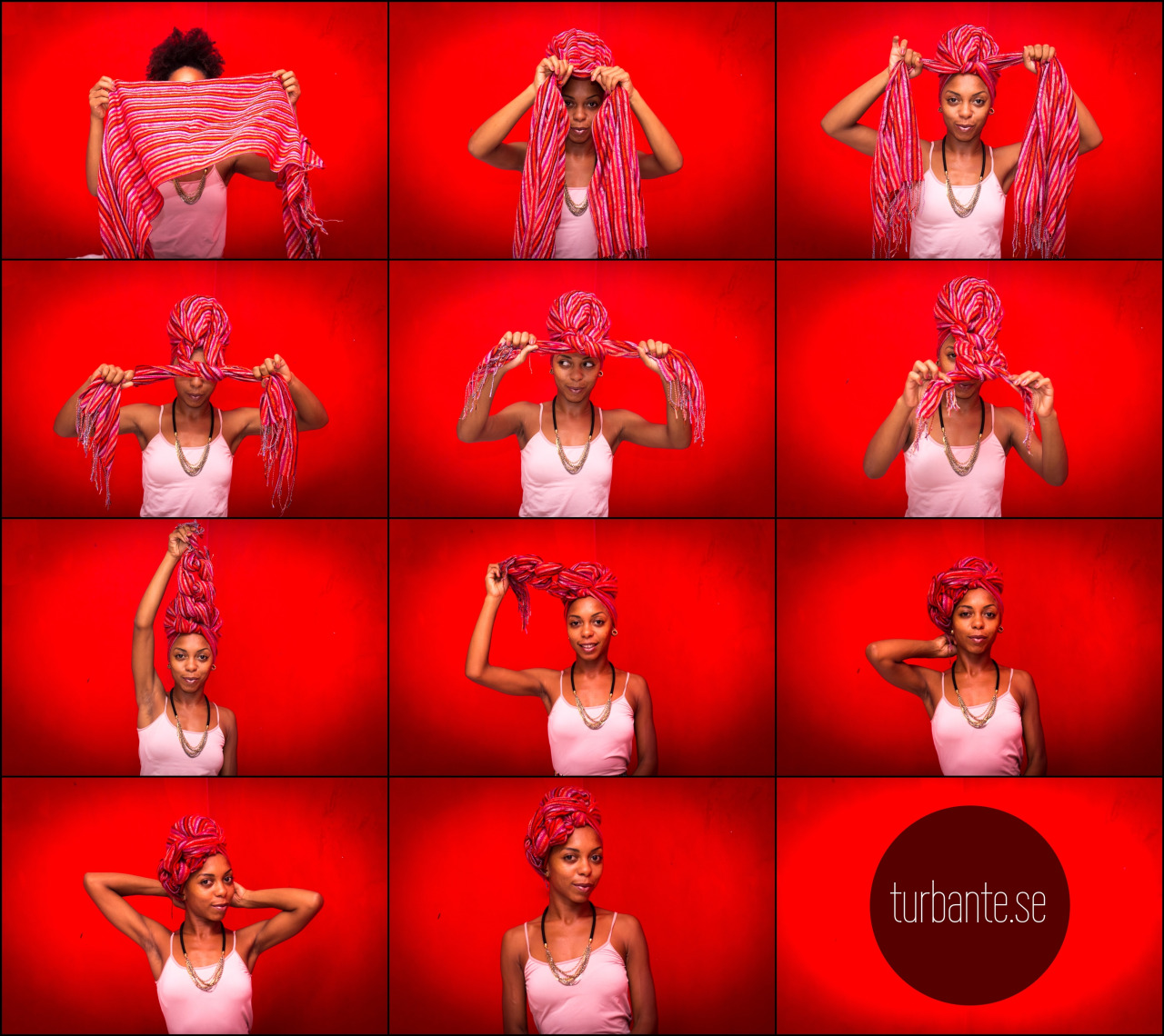 The AfroFusion Spot Style Guide How to Tie Chic Head Wrap Styles