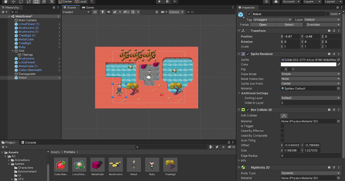 2D Unity Tutorial 03
