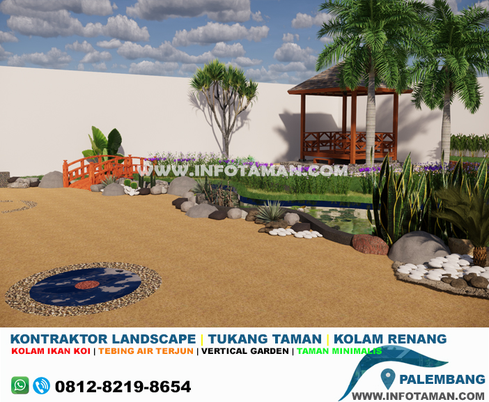 Desain Taman Di Palembang - TUKANG TAMAN PALEMBANG