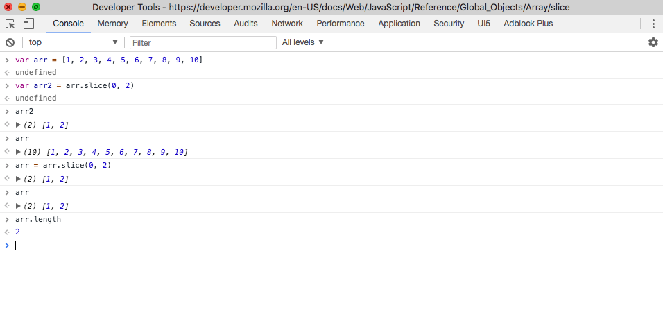 javascript slice javascript slice