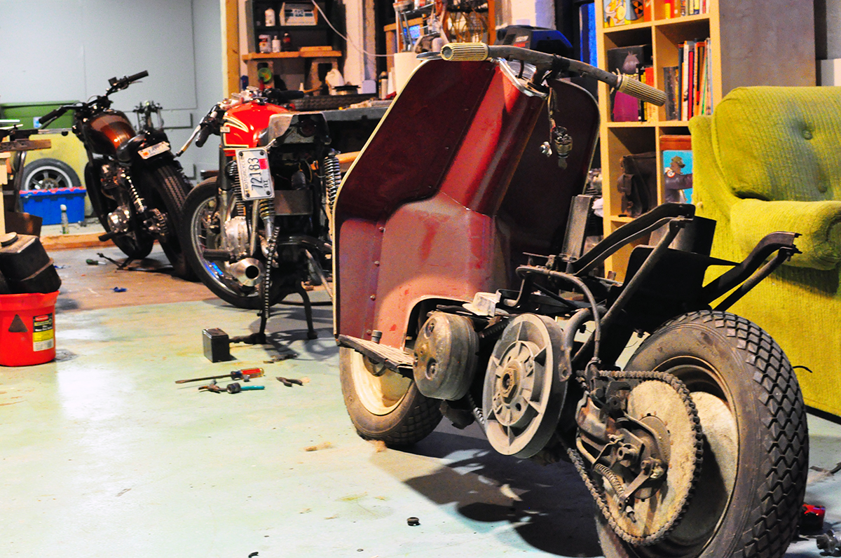 Counter Balance Motorcycles Harley Topper Project