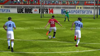 Gameplay of Fifa 14 Unlocked Apk