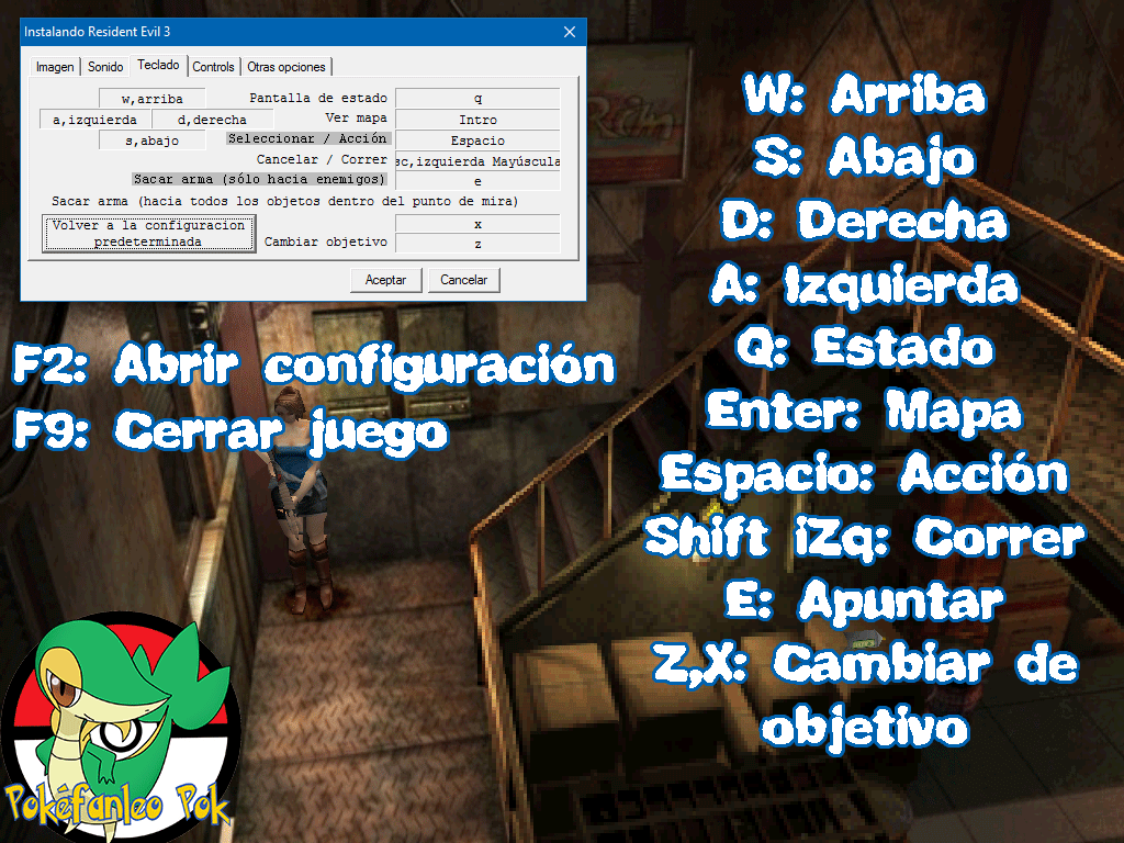 Resident Evil 3 Controles Resident Evil 3 Controles