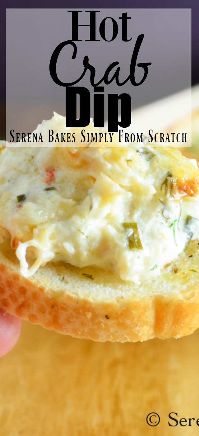 Hot Crab Dip Serena Bakes Simply From Scratch