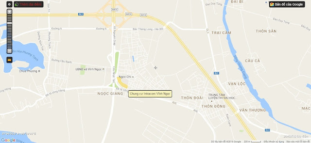 Vị trí dự án Intracom Riverside. Vị trí dự án Intracom Riverside.