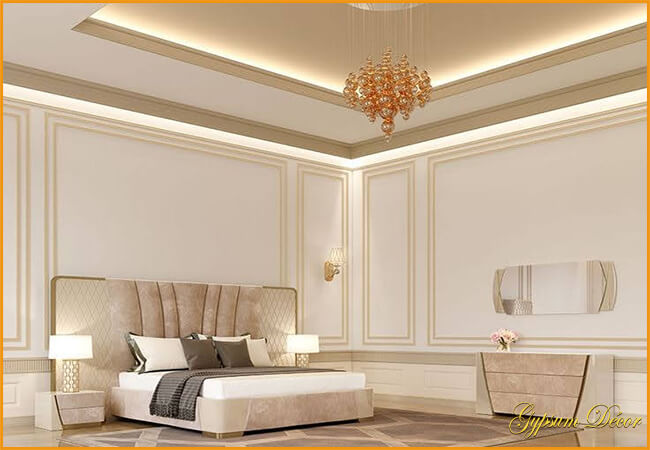 أجمل ديكور جبسيات غرف نوم مودرن والوان دهانات الحائط أجمل ديكور جبسيات غرف نوم مودرن والوان دهانات الحائط