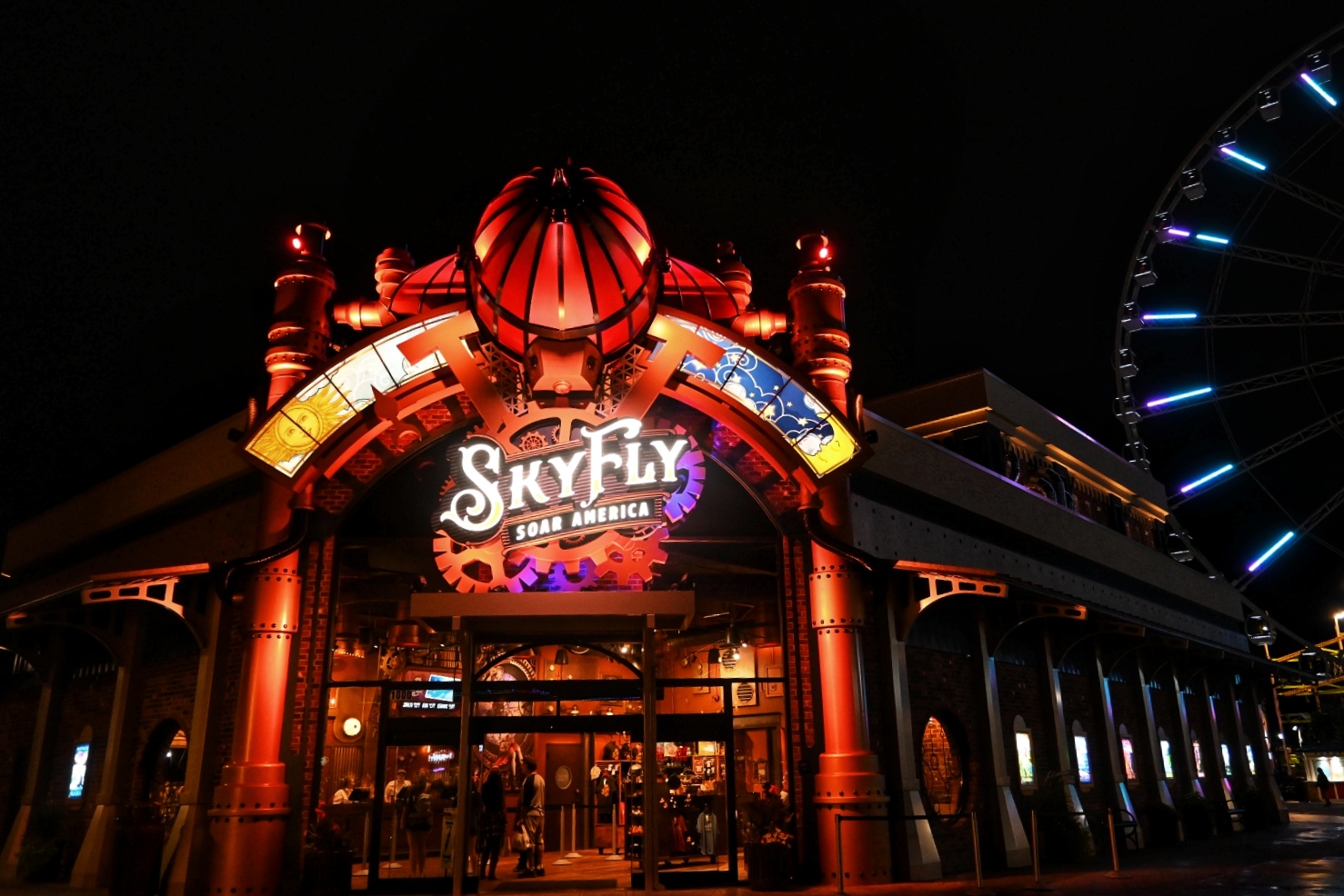 SkyFly: Soar America at The Island in Pigeon Forge, TN