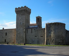 The fortification of Castel San Giovanni is just outside the Umbrian town of Castel Ritaldi