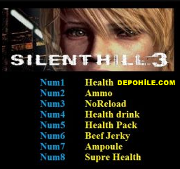Silent Hill 3 (PC) Oyunu Sınırsız Can,Mermi +8 Trainer Hilesi İndir