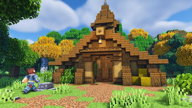 Medieval Barn In Minecraft