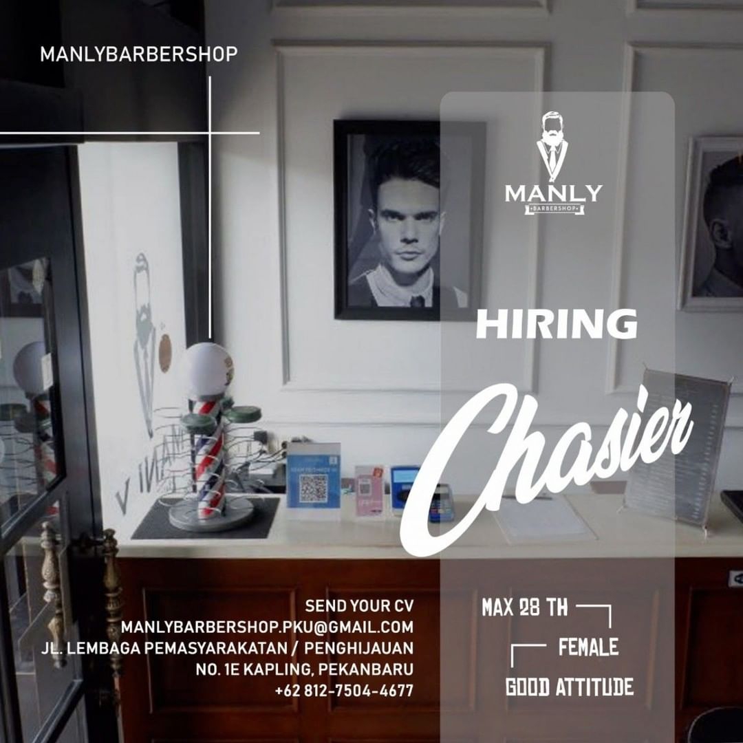 Lowongan Kerja Manly Barbershop Pekanbaru Maret 2020