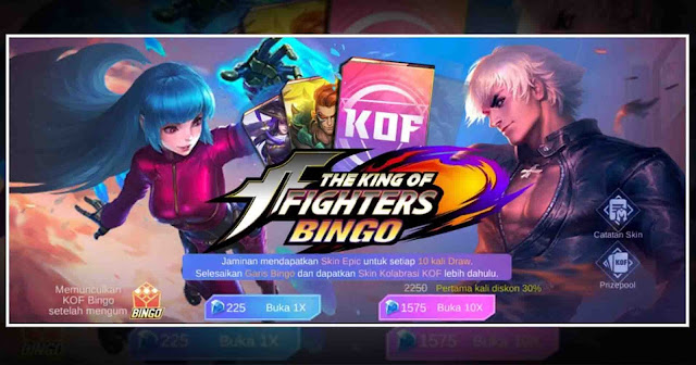 Cara Mendapatkan Skin Gratis Event KOF Mobile Legends