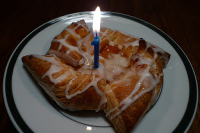 Birthday Candle: photo by Cliff Hutson