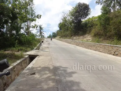 tanjakan setelah jembatan