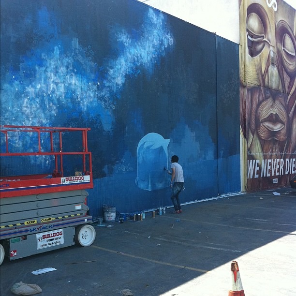 StreetArtNews ES Nuevo mural de Yoskay Yamamoto en Culver City