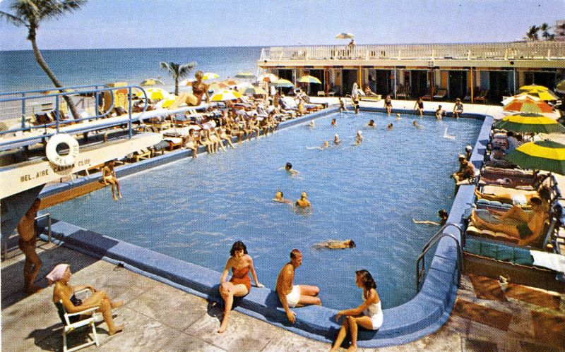 Swimming Pools of Florida Hotels in the 1950s and ’60s Through ...