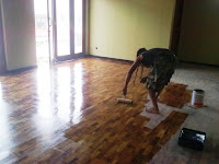 cara memasang lantai kayu laminated