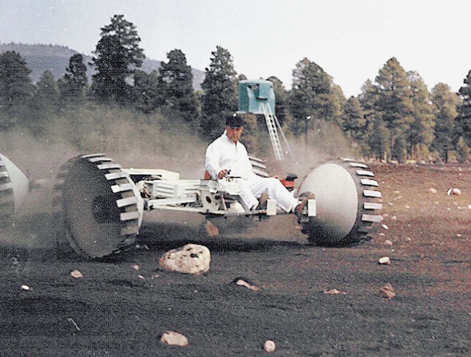 Apollo program astronauts training in Arizona for the Moon missions  1960s - 78