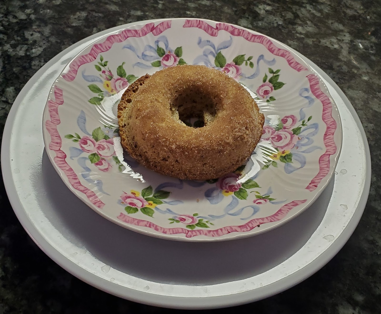 Carrie's Kitchen Creations Keto Friendly Cinnamon Sugar Baked Cake Donuts