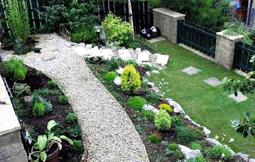 Contoh Desain Taman Dengan Batu Alam Minimalis | MAXYPROPERTY - Desain