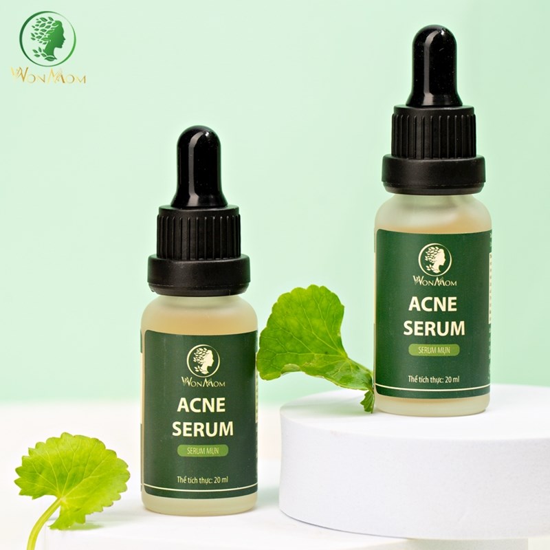 Wonmom Serum mụn đánh bay mụn cứng đầu Acne Serum 20ml