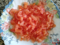 Tomate troceados