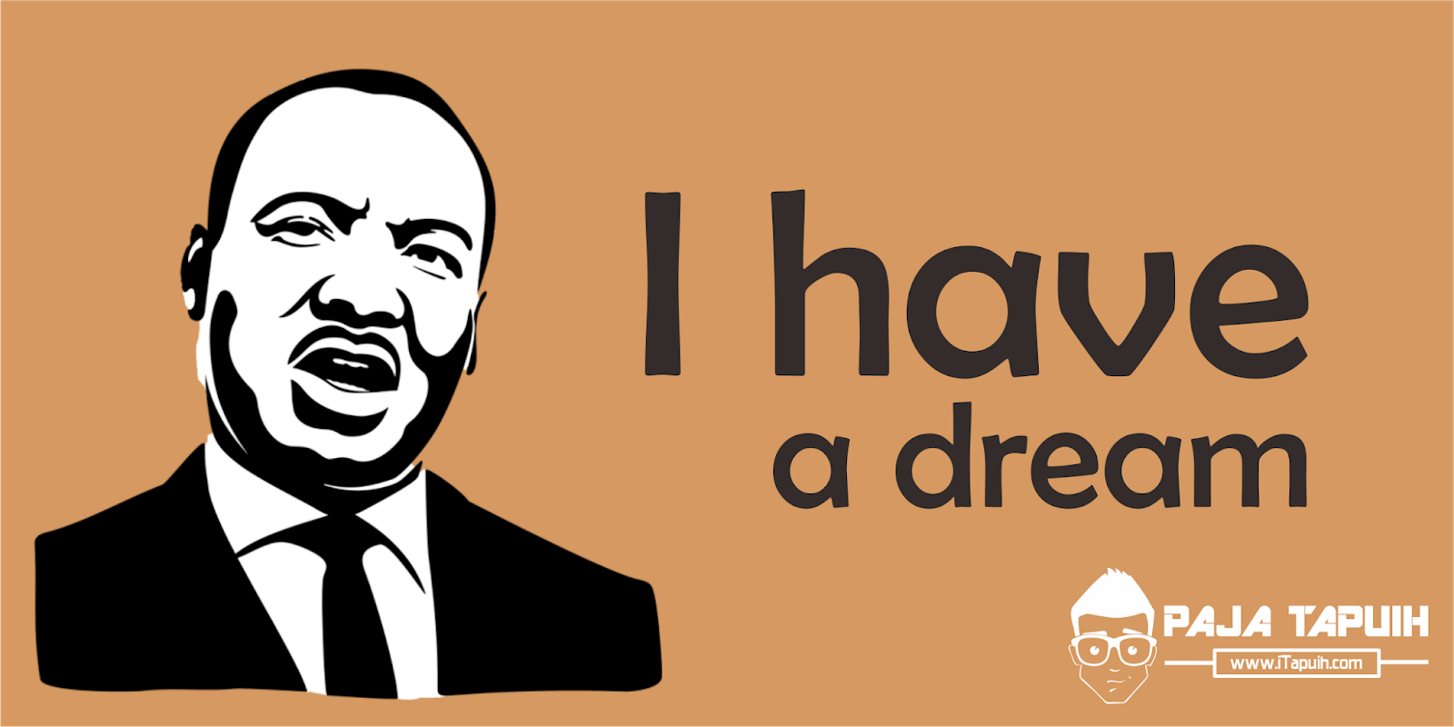 Contoh Pidato Bahasa Inggris Martin Luther King Jr: I have a dream dan Terjemahannya