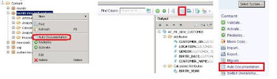 Auto Documentation Functionality in HANA Studio