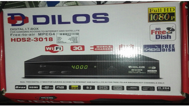Dilos 3018,Dilos hds2-3018  pro Set Top Box Dump file Software Download