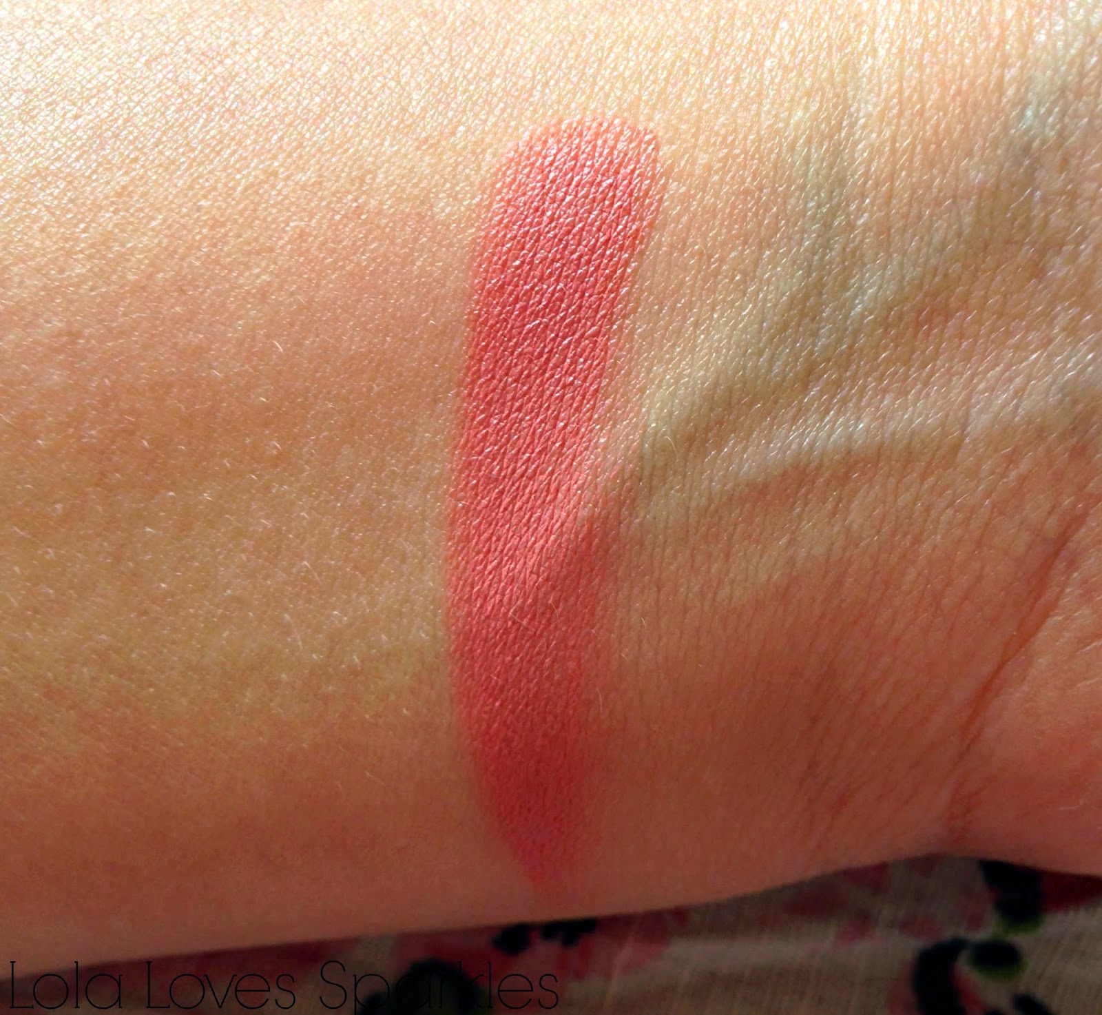 Lola Loves Sparkles Makeup Revolution Cream Blusher in 'Rose Cream