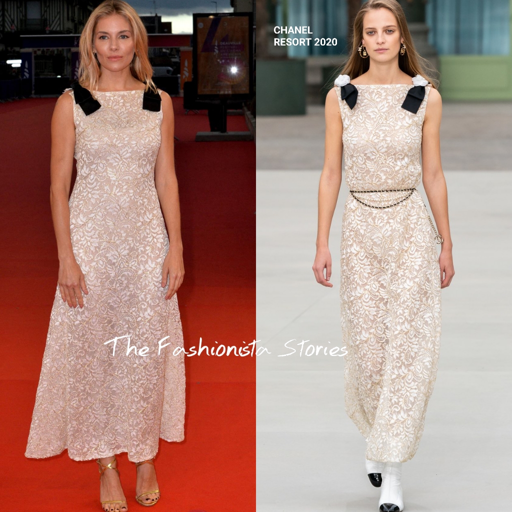 Sienna Miller in Chanel at the 'American Woman' 45th Deauville American