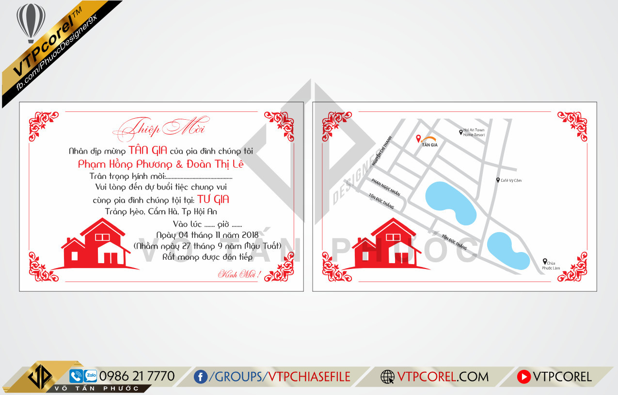 Mẫu thiệp cưới đẹp 16  Wedding Invitation file CDR  Diễn đàn chia sẻ file  thiết kế đồ họa miễn phí