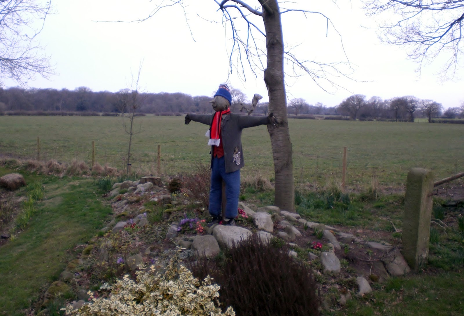 rambles with a camera: Scarecrow (plus scare squirrel