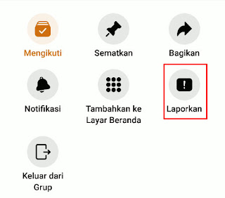 Cara Report / Laporkan Grup Facebook di Android