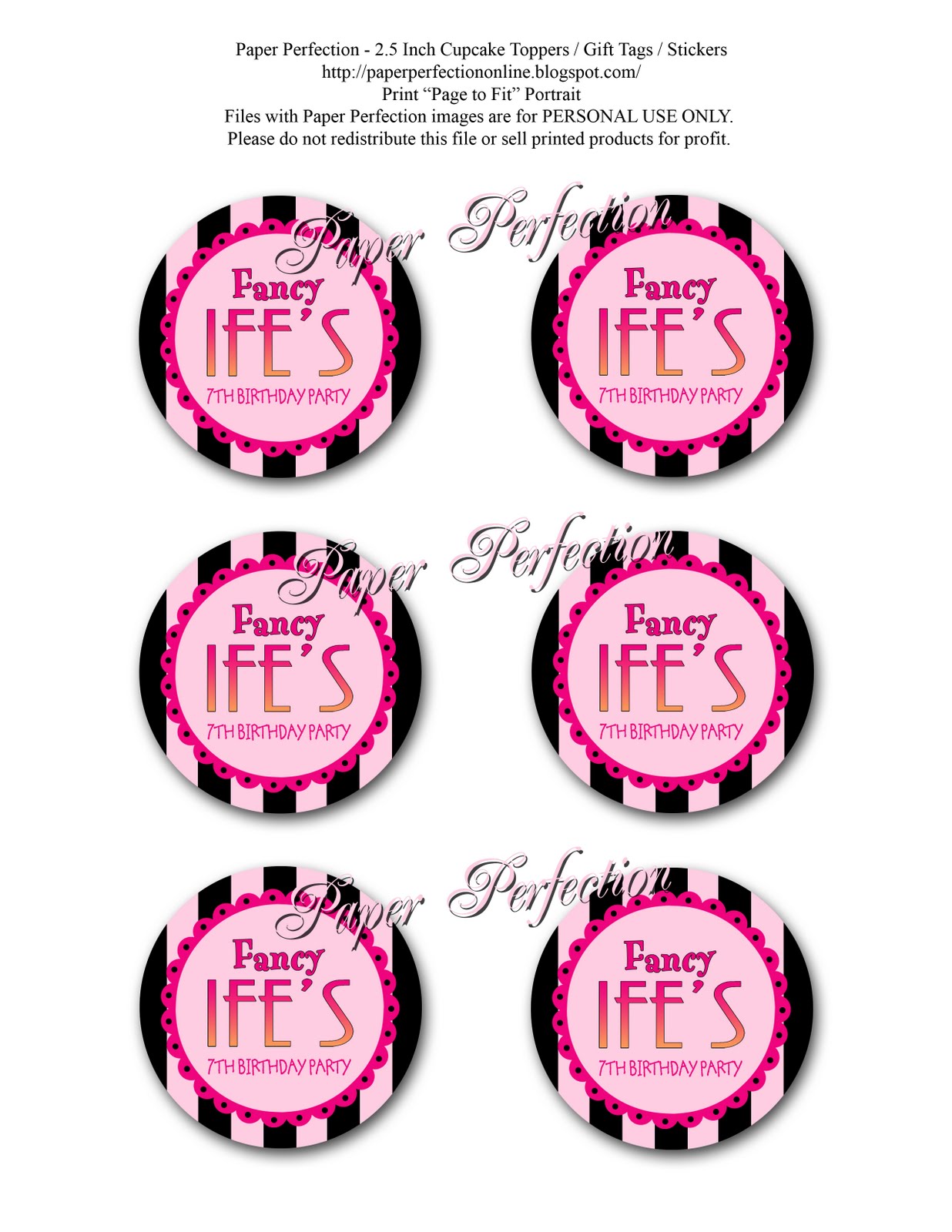 Paper Perfection Fancy Ife s Fancy Nancy Party Cupcake Toppers paper-perfection-fancy-ife-s-fancy-nancy-party-cupcake-toppers