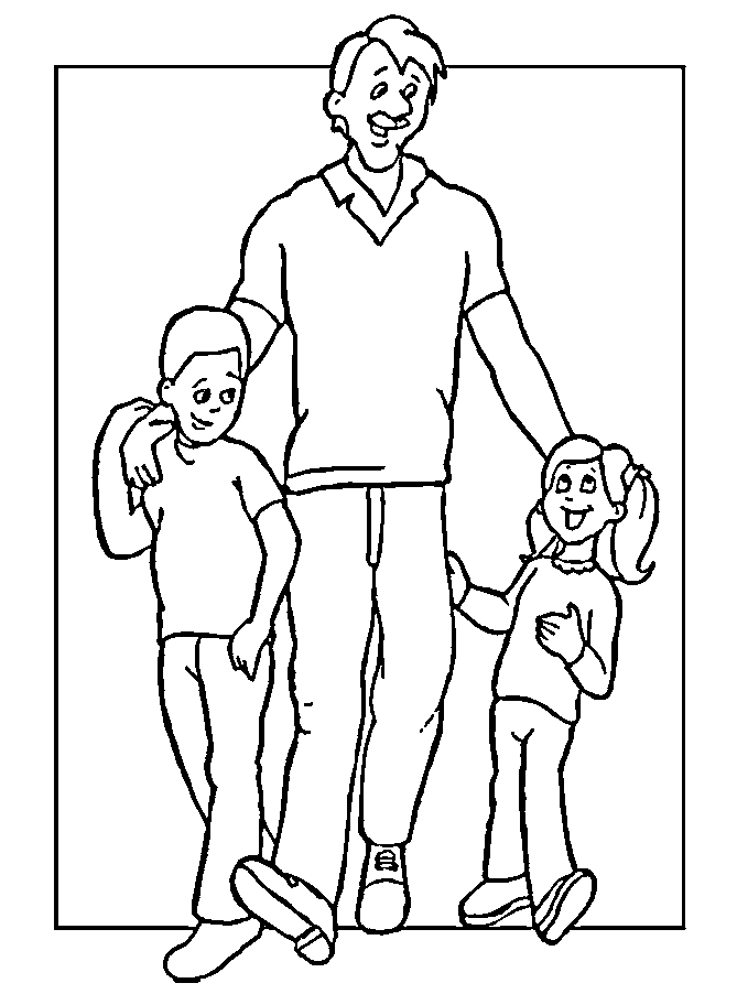 fahters day christian coloring pages - photo #21