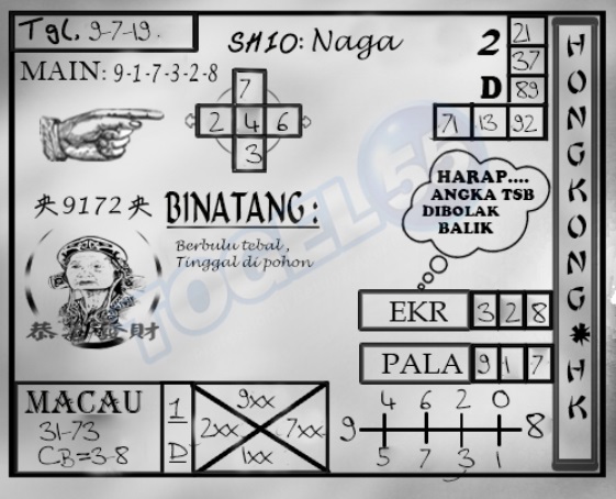 FORUM SYAIR HONGKONG KODE SYAIR HK MALAM INI