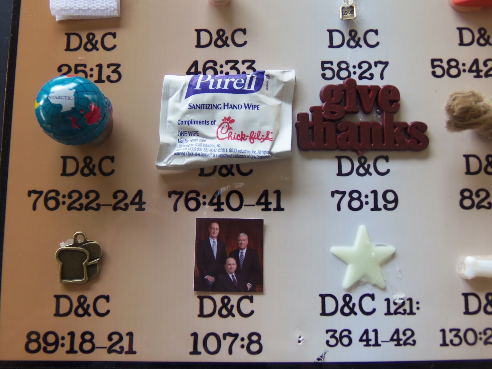 HollysHome - Church Fun: Seminary in a Sack - Collect items to help ...