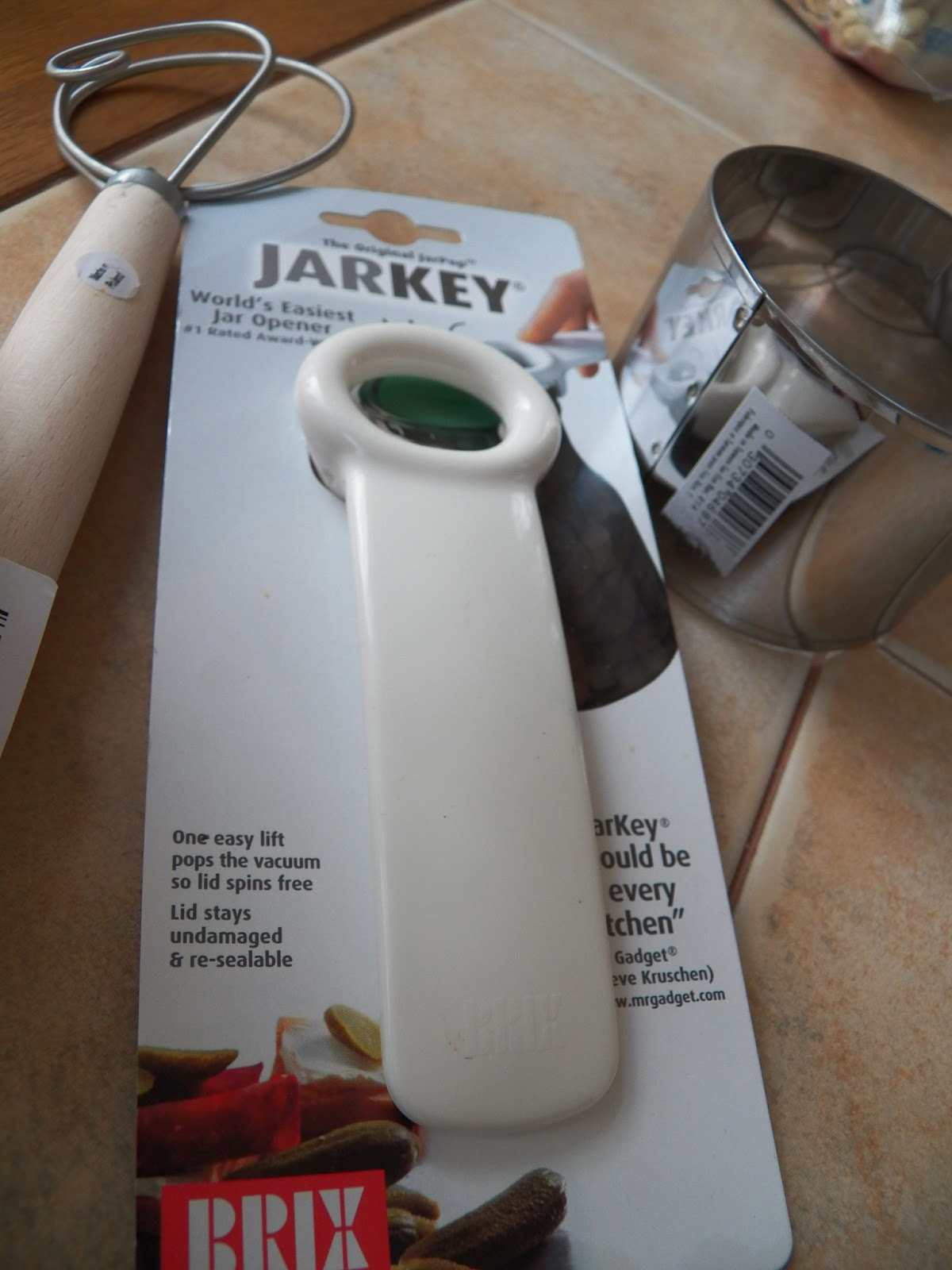 Sid's Sea Palm Cooking: Review: Jar Key, my newest toy, tool.