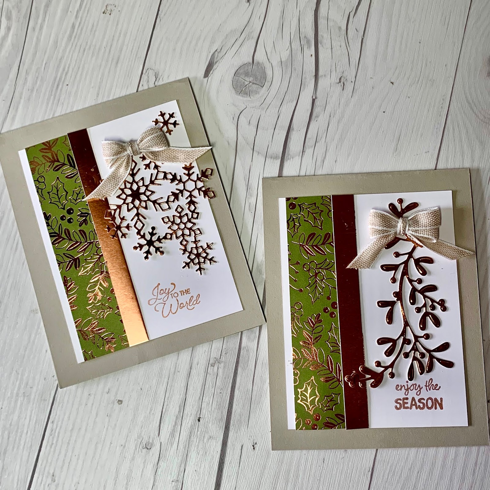 Stampin' Up! Itty Bitty Christmas Stamp Set with Christmas Layers Dies ...
