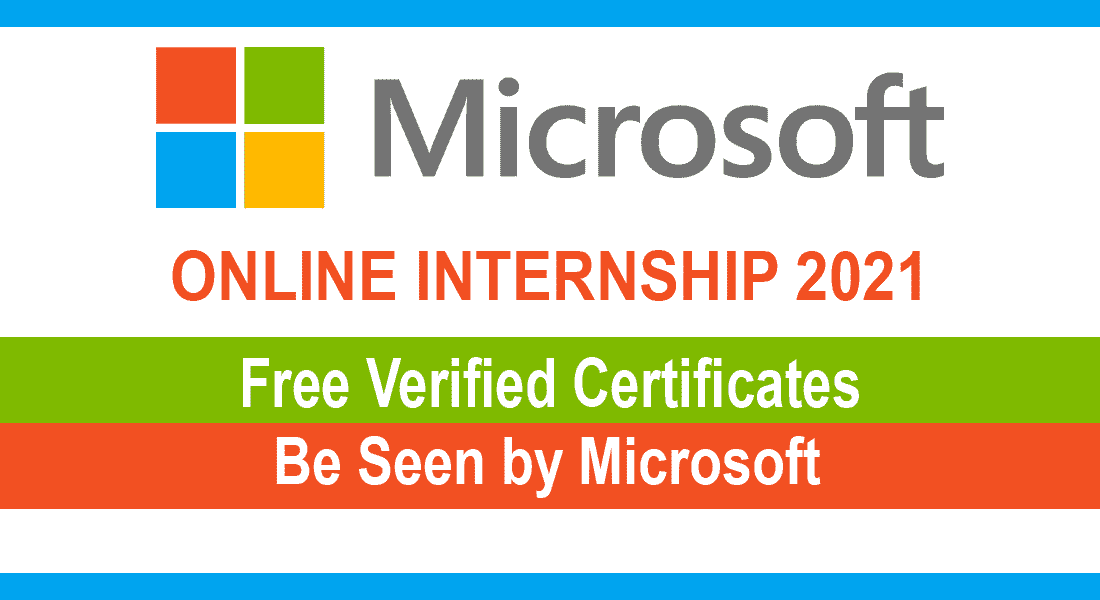 Microsoft Internship Paid Program 2021