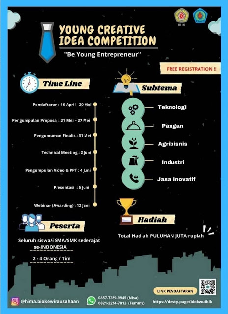 YOUNG CREATIVE IDEA COMPETITION
