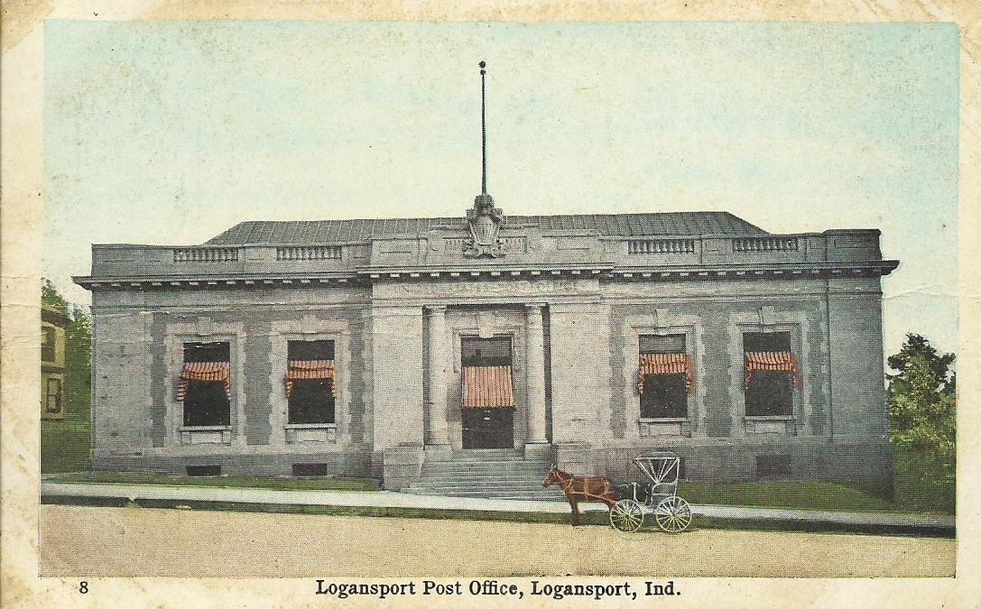 Vintage Travel Postcards Logansport, Indiana