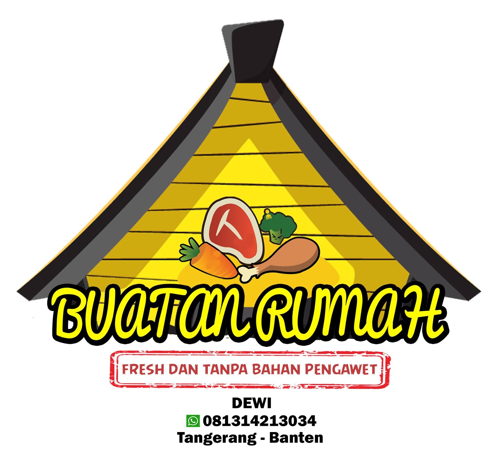 Logo Perusahaan Kuliner Buatan Rumah - AA MEDIA NETWORK - IT, Design