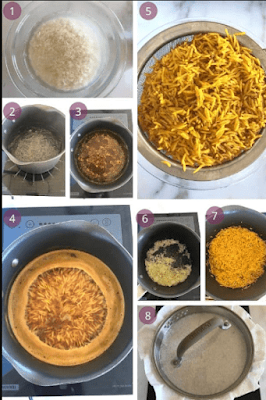 طريقة عمل الأرز الاصفر المبهر