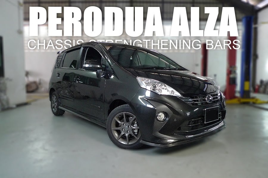 SUPERCIRCUIT CHASSIS STRENGTHENING BARS Perodua Alza Rear Antiroll Bar