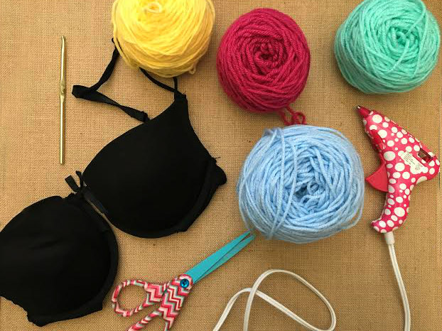 the dream crochet blog.: DIY // How To Crochet A Festival Floral Bra. Free  Crochet Pattern!