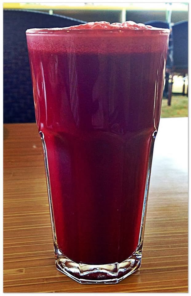 GAS JiuJitsu Suco de beterraba! Beet juice!